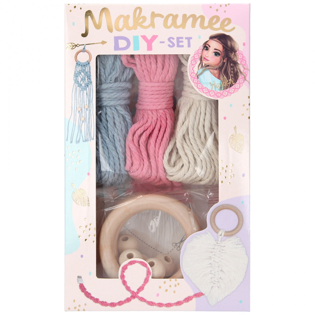 TOPModel Makramee Bastel-Set - Kreative DIY Knüpfkunst für Trendsetter