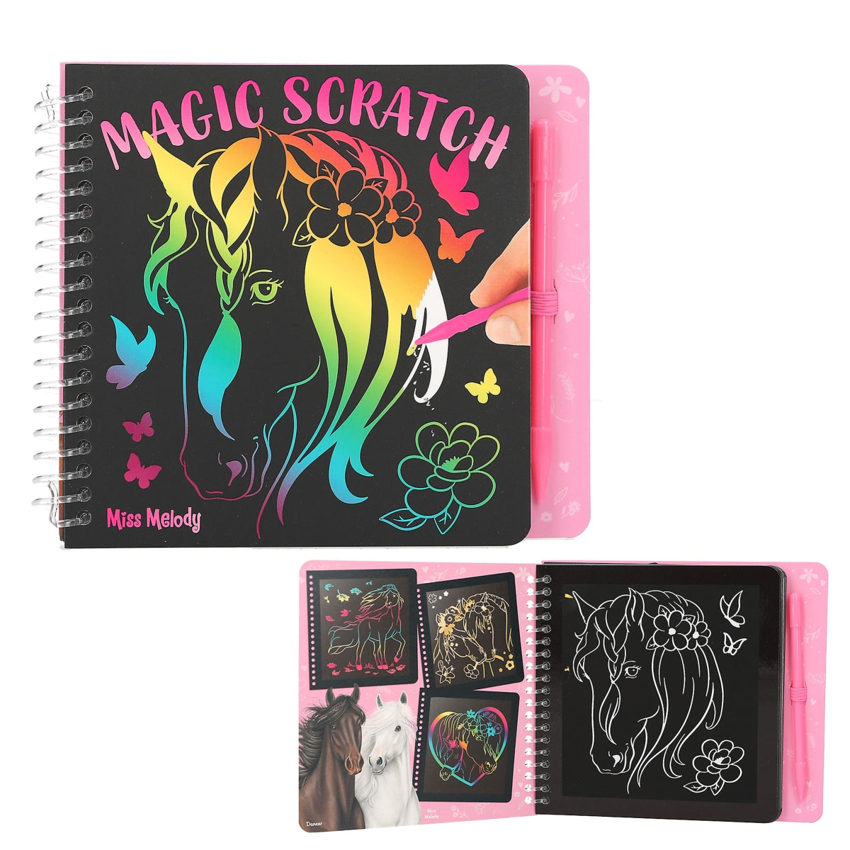Miss Melody Mini Magic Scratch Book von Depesche