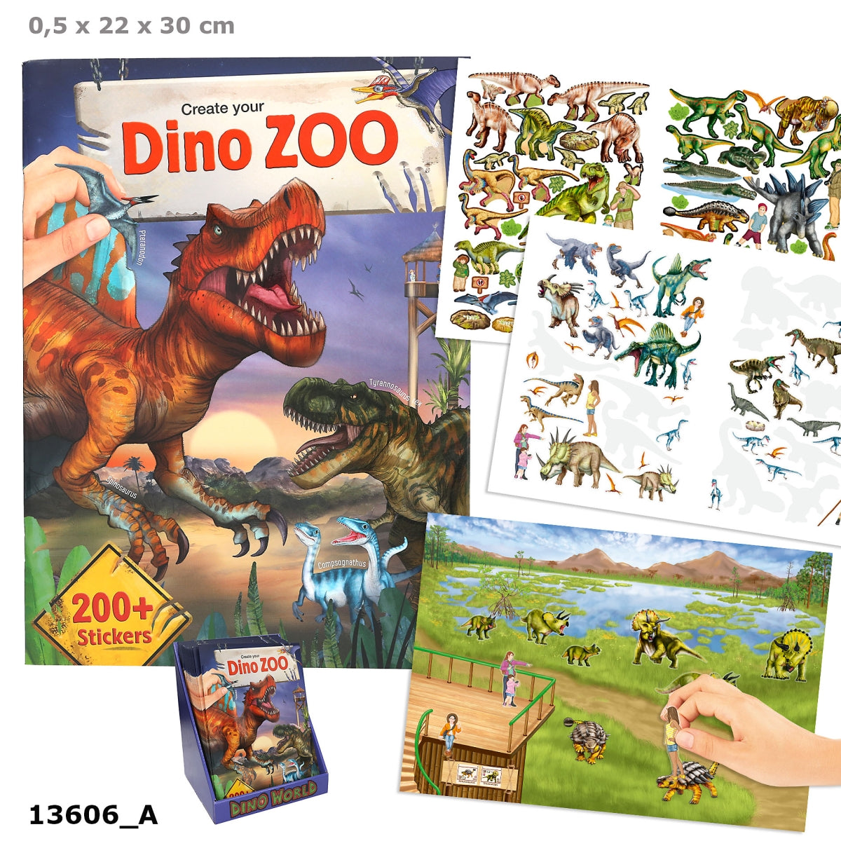 DEPESCHE Create your DINO ZOO Stickerbuch