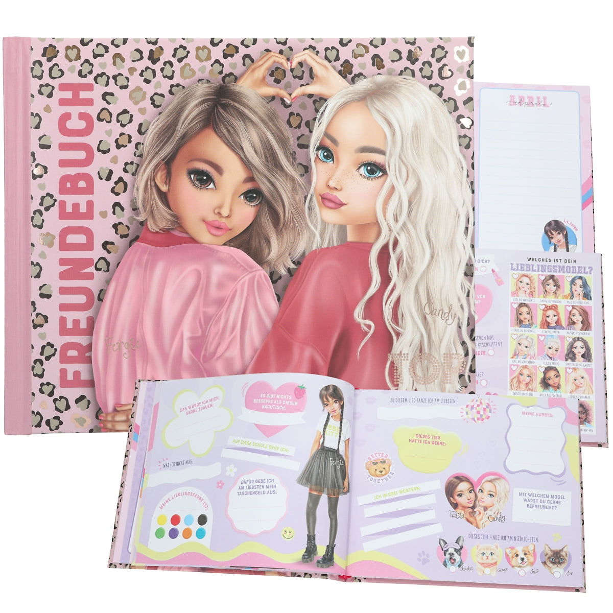 TOPModel Freundebuch LEOHEART - Meine Freunde