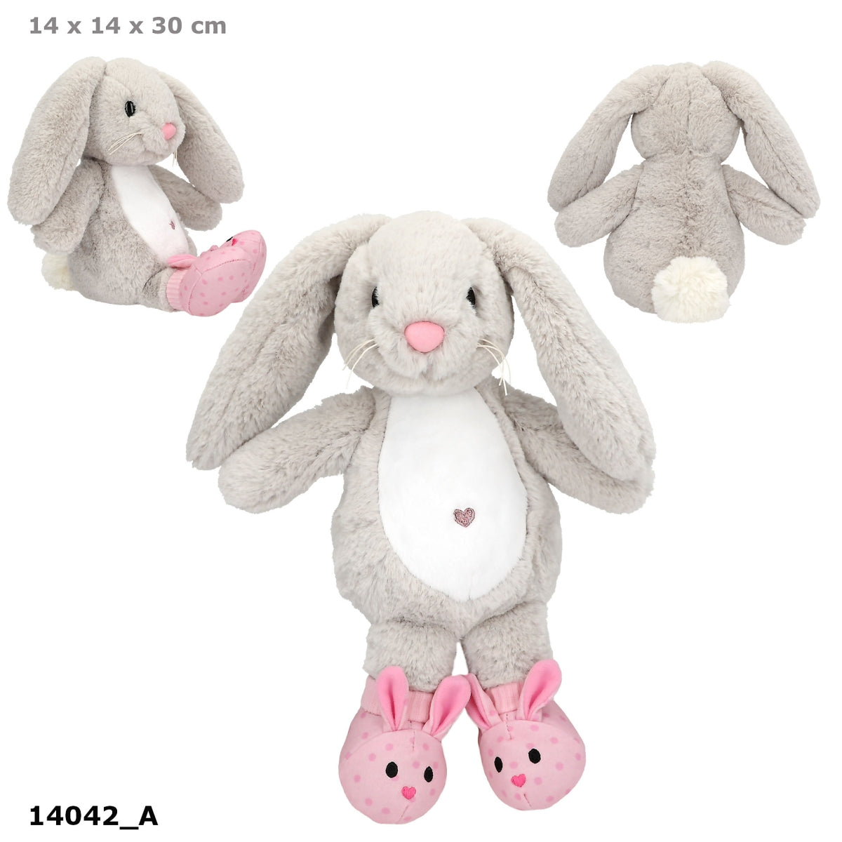 Princess Mimi Plüsch Hase Nelly mit Schühchen - superweich