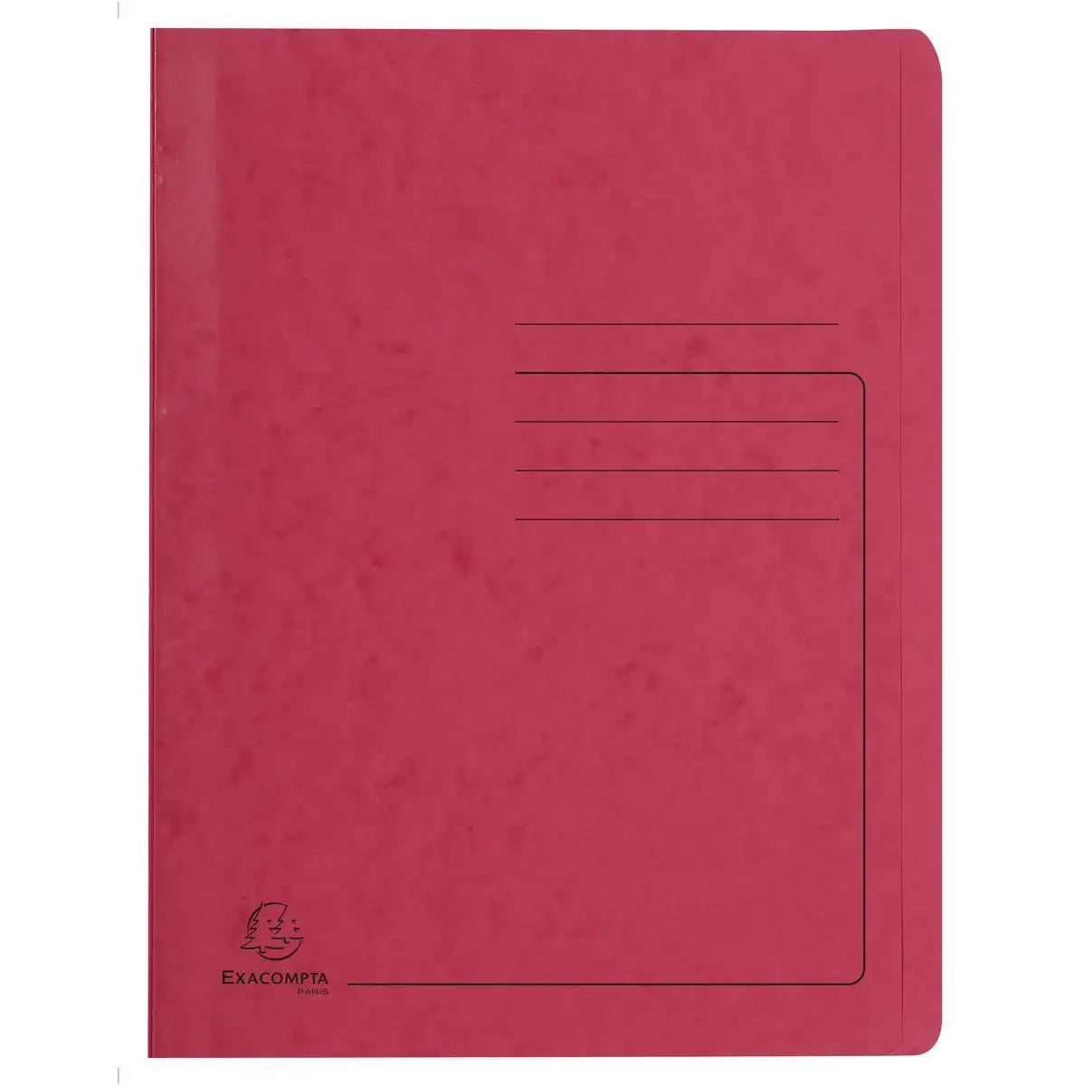 ExaClair Schnellhefter Colorspan rot DIN A4