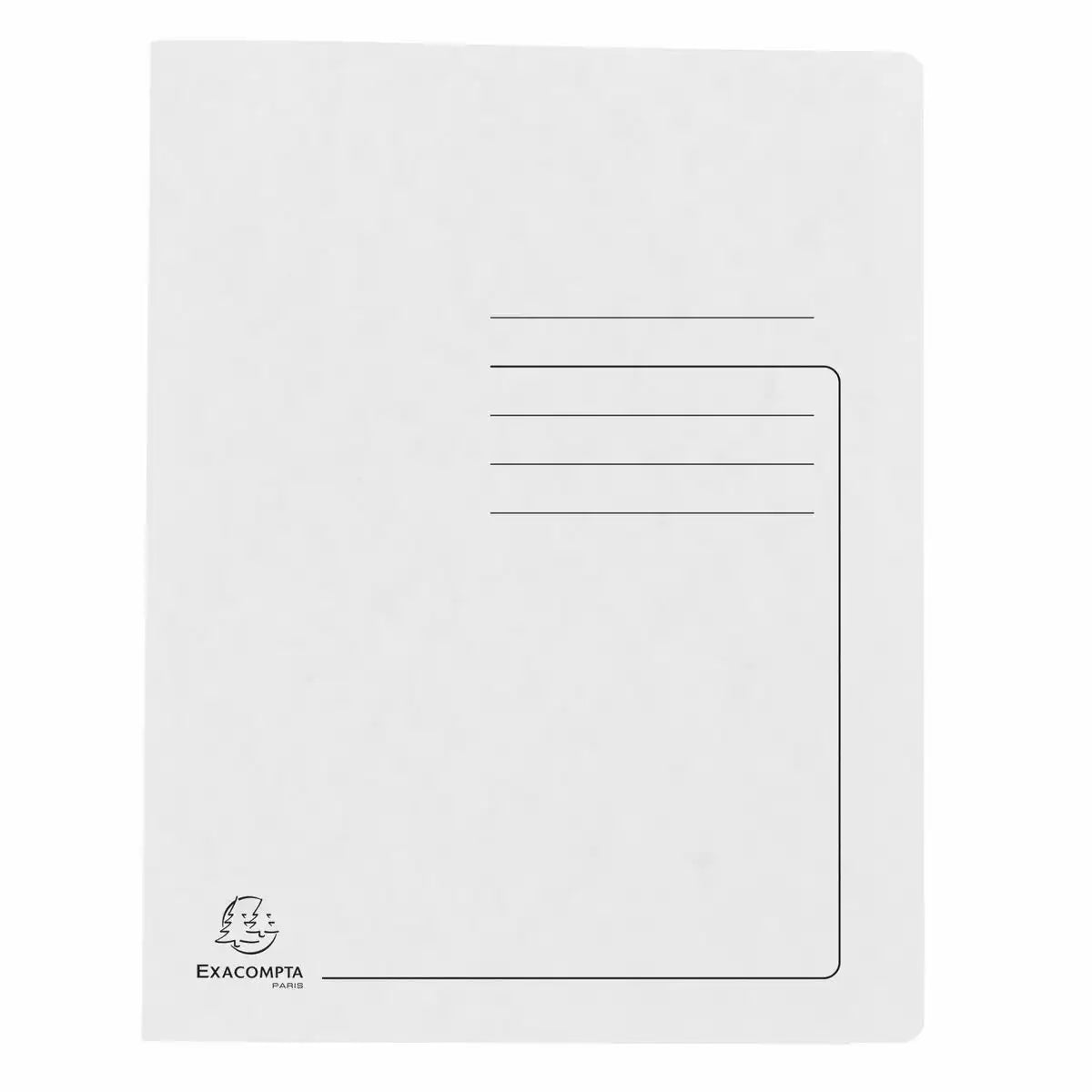 ExaClair Schnellhefter Colorspan weiß DIN A4 - Premium Büroorganisation