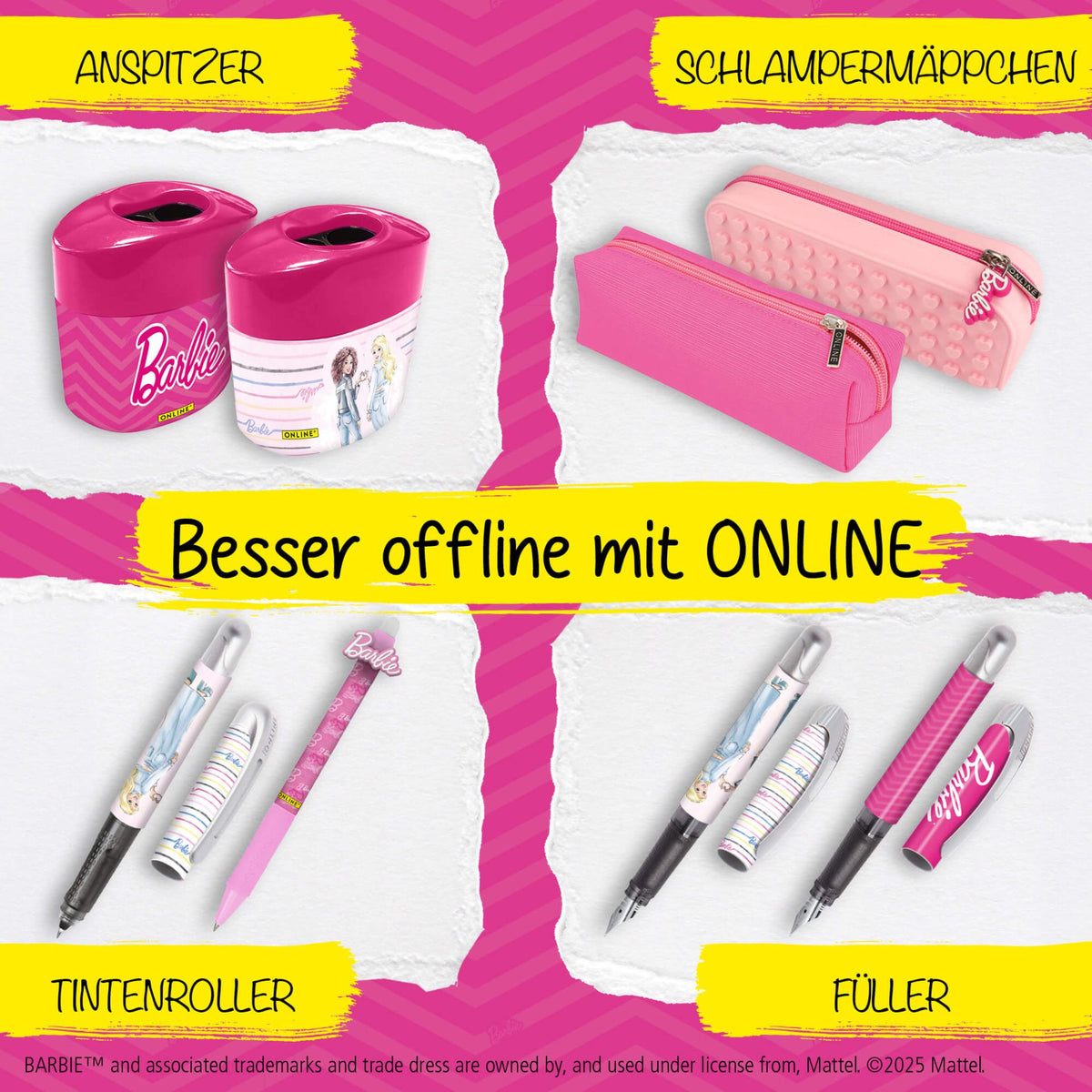 BARBIE Notizheft DIN A5 - sortiert (zufälliges Design)