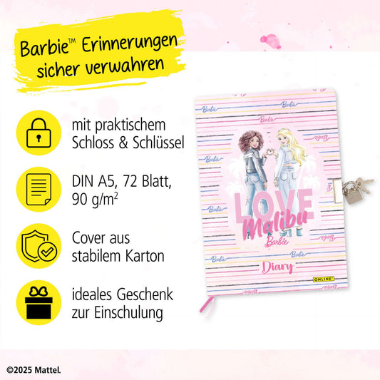 Barbie Tagebuch mit Schloss