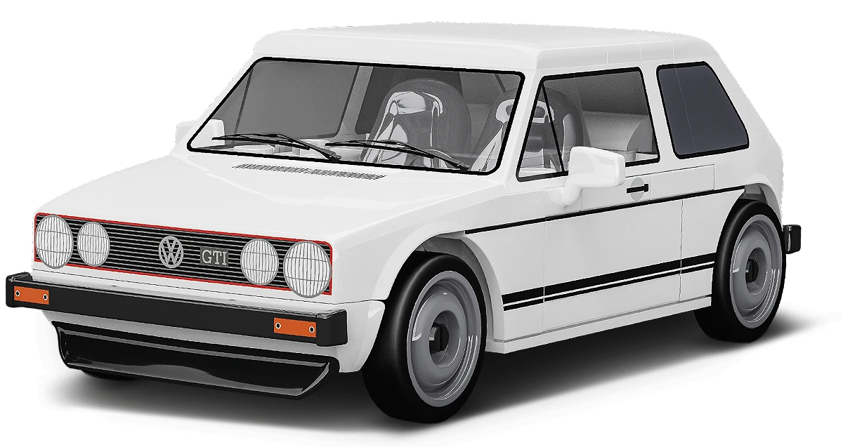 COBI Volkswagen Golf GTI (1976-1983) - Legendärer Hot Hatch Bausatz