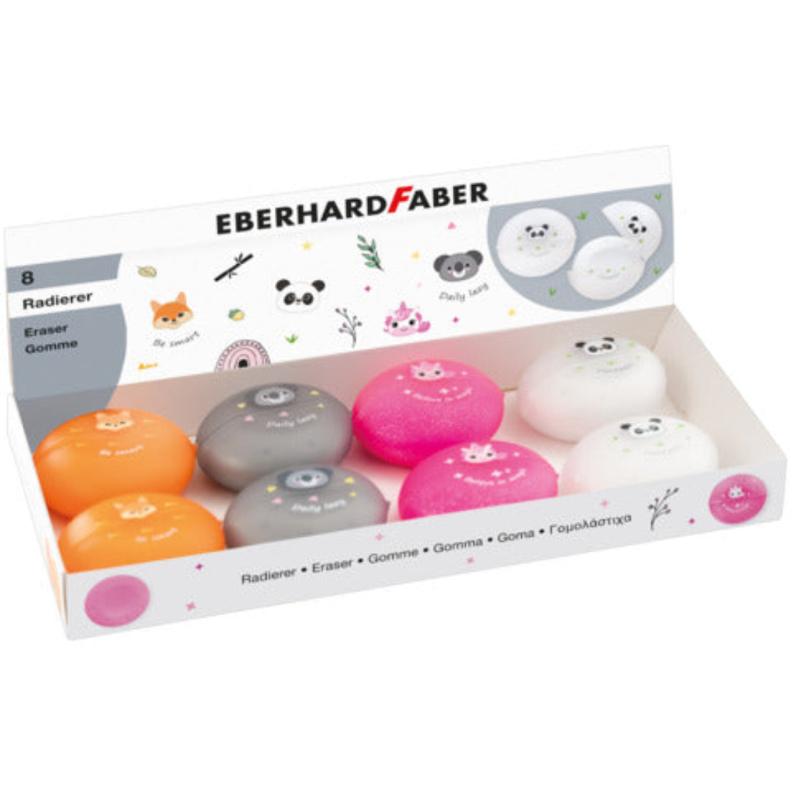Eberhard Faber Radierer Animal Zufallsmotiv