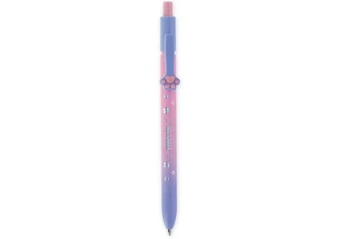 LEGAMI Meow Kugelschreiber Kitty – Pfoten-Design rosa/blau