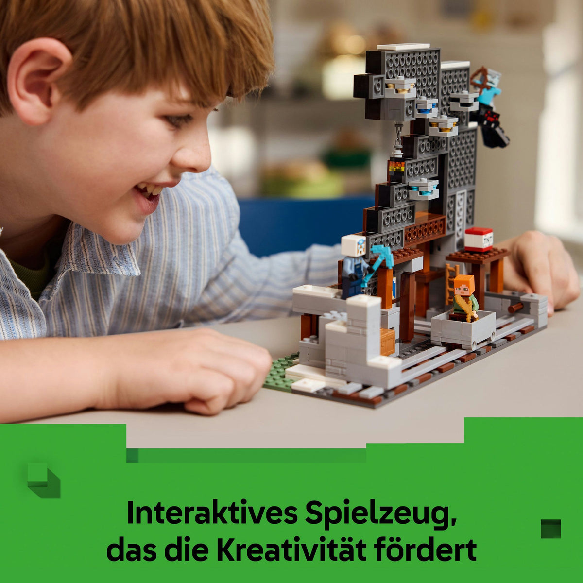 LEGO Minecraft 21277 Die Spitzhackenmine, 530 Teile