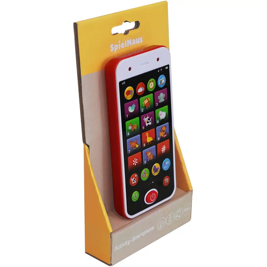 Spielmaus Baby Activity Smartphone - 10 Melodien & Tierstimmen