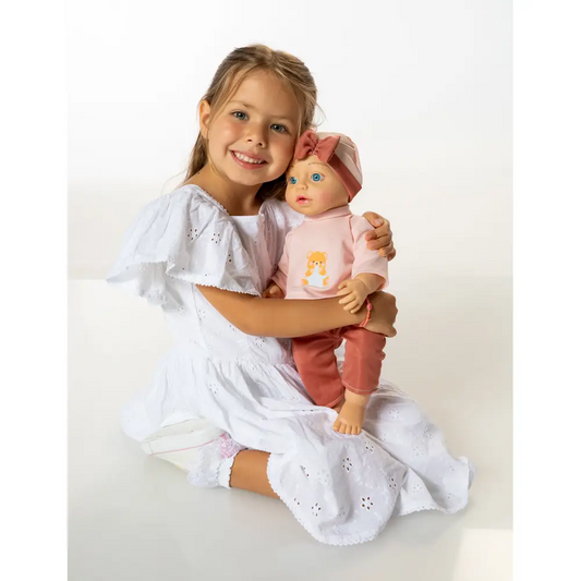 Amia Trink- & Nässpuppe Rosy 40cm mit Zubehör ab 2 Jahren
