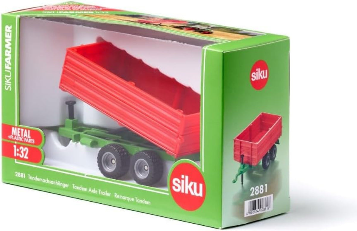 Tandemachsanhänger 1:32 - SIKU FARMER Anhänger für Traktoren