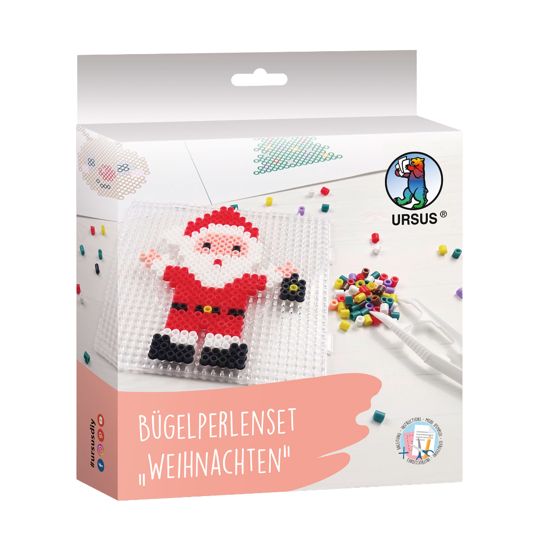 Ursus Bügelperlenset Weihnachten