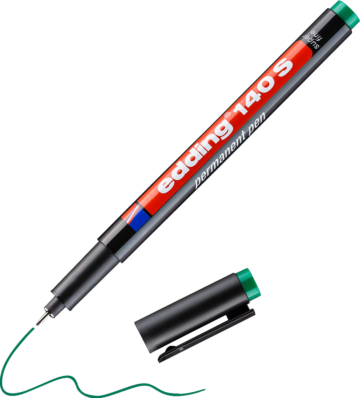 edding 140 S Folienschreiber grün – Rundspitze 0,3 mm