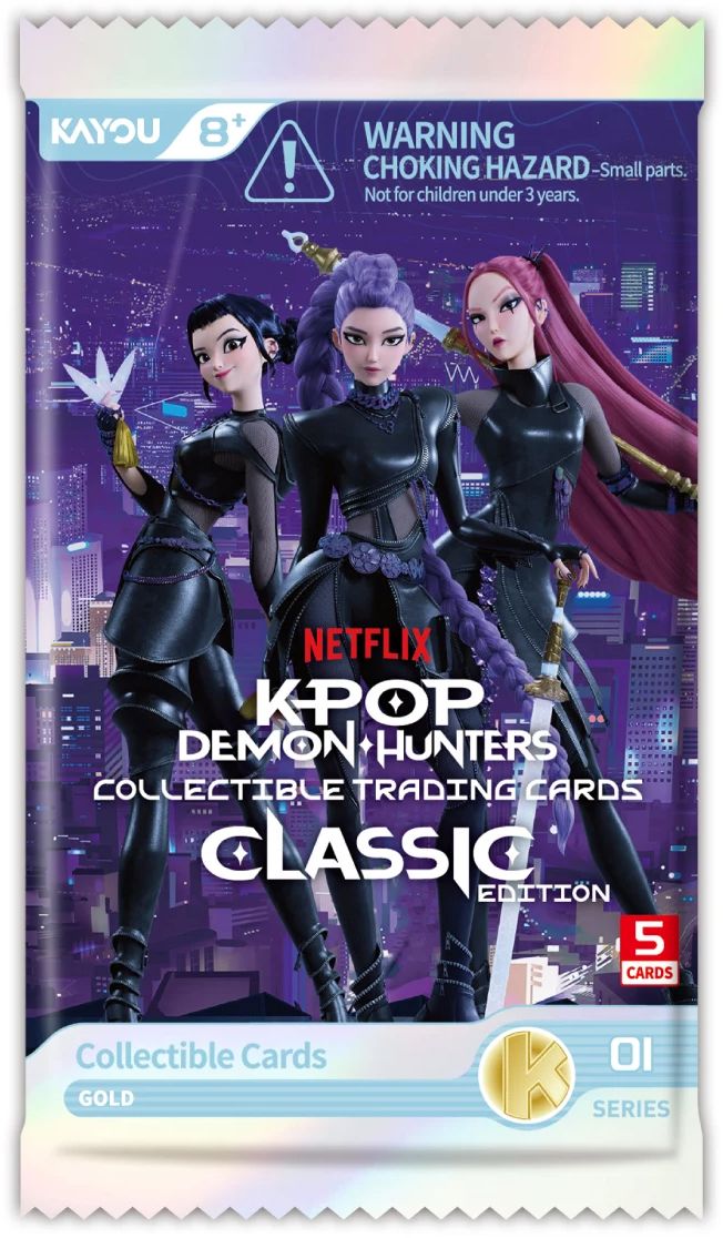 KAYOU KPop Demon Hunters Classic Edition Sammelkarten-Display