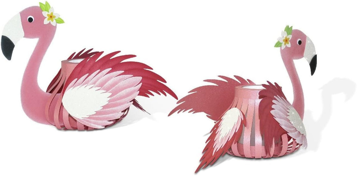 URSUS Laternen Bastelset Flamingo