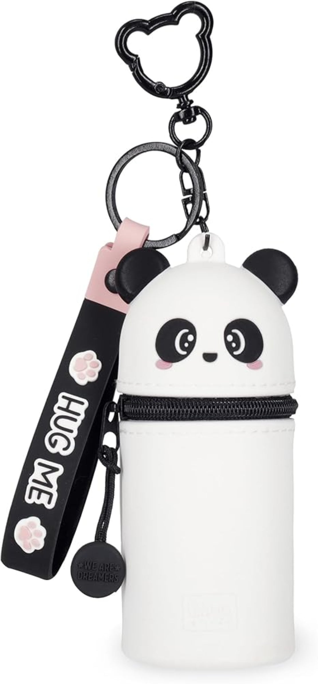 Legami Mini Kawaii Münztasche Panda – Silikon Schlüsselanhänger