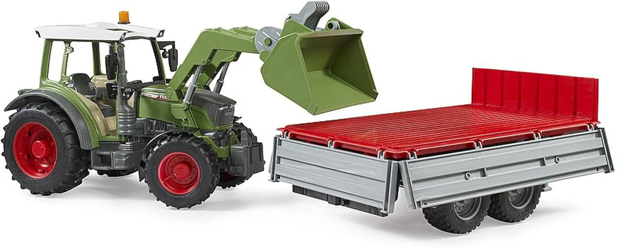 Fendt Vario 211 1:16 mit Frontlader & Bordwandanhänger