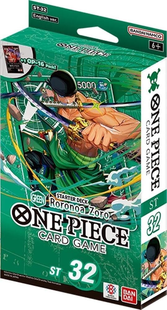One Piece Card Game ST-32 Starter Deck – Roronoa Zoro