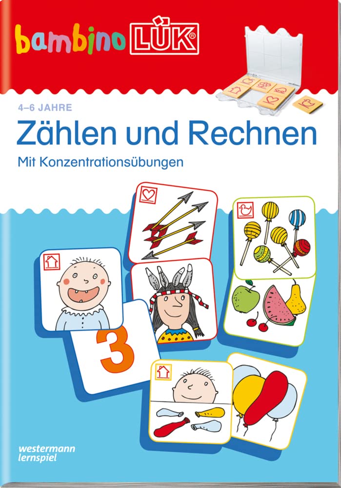 bambinoLÜK: Zählen und Rechnen - Lernheft für Kinder ab 4