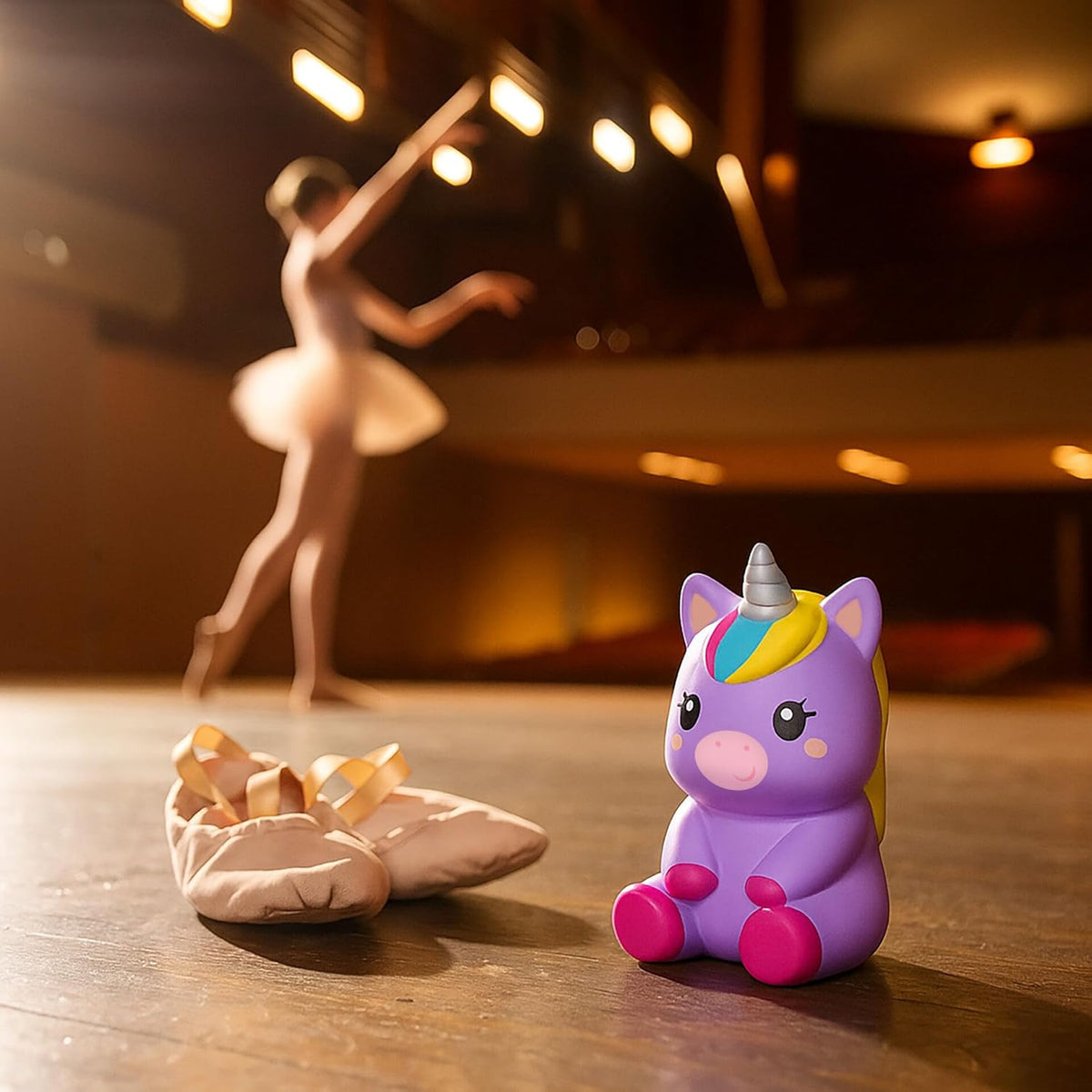 LEGAMI Anti-Stress Squishy Einhorn – Stressball zum Kneten