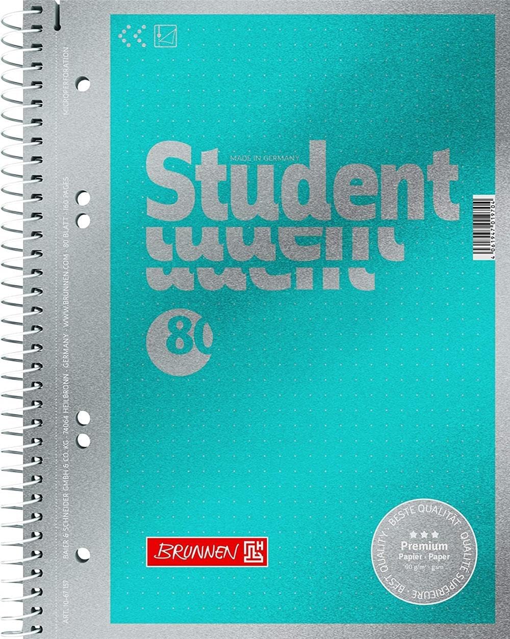 Premium Collegeblock A5 dotted - Perfekt für Studium & Beruf