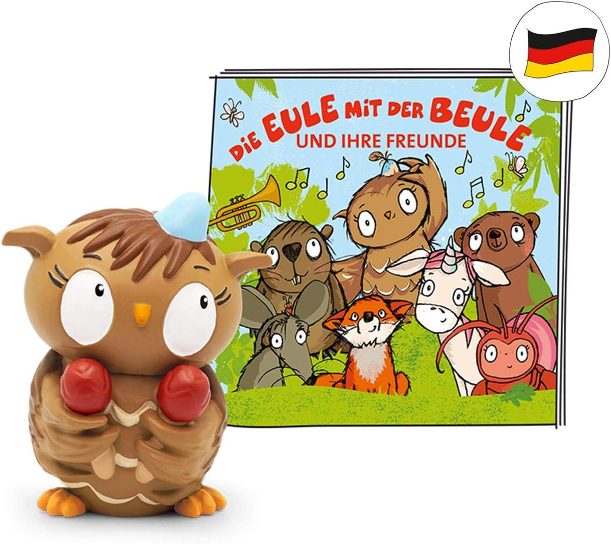 Tonie-Figur: Die Eule mit der Beule - Liederalbum mit 12 lustigen Kinderliedern