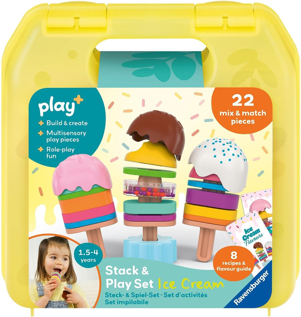 Ravensburger Mix dein Eis – Steckspiel ab 1,5 Jahren