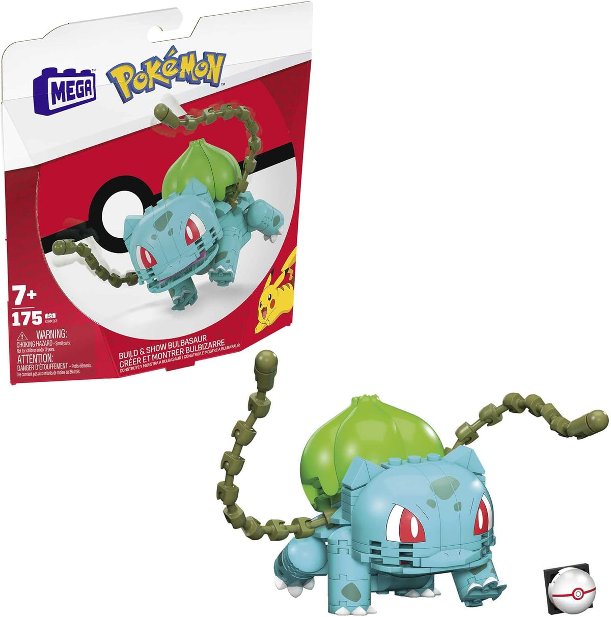 MEGA Construx Pokémon Bisasam Bauset | MATTEL
