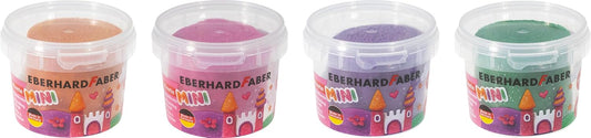 Eberhard Faber Spielknete Glitzer 4er-Set