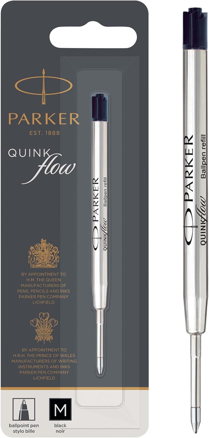 PARKER Kugelschreibermine QUINKflow M schwarz Blister