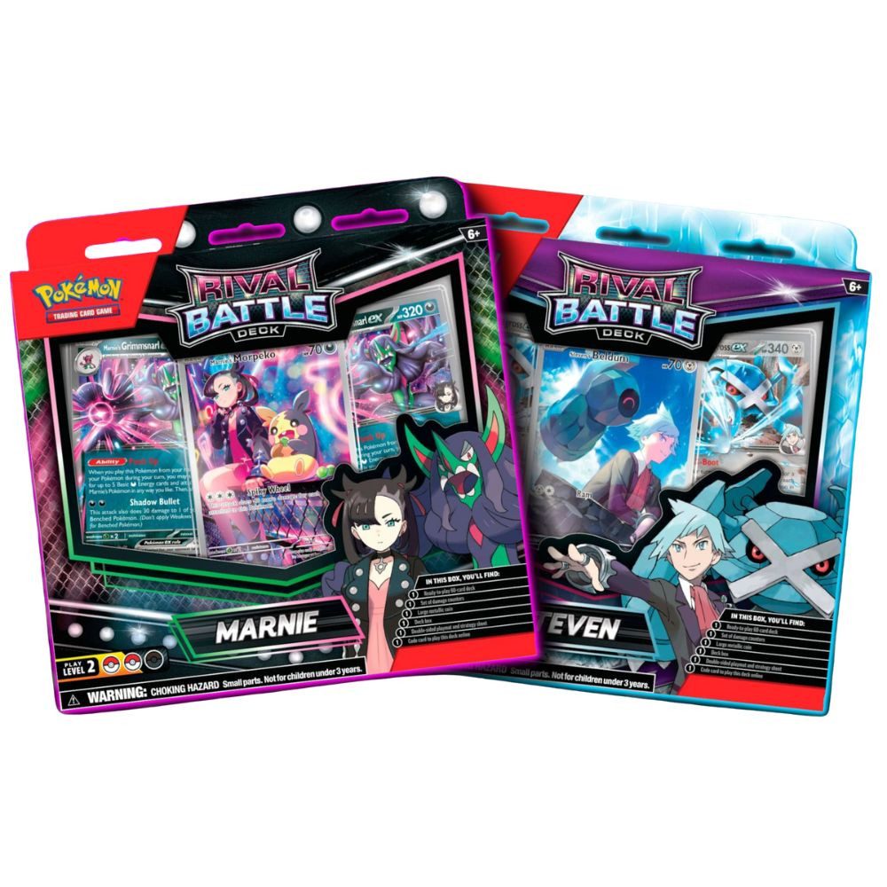 Pokémon Rivalen Kampfdeck - Mary oder Troy (zufällige Auswahl)