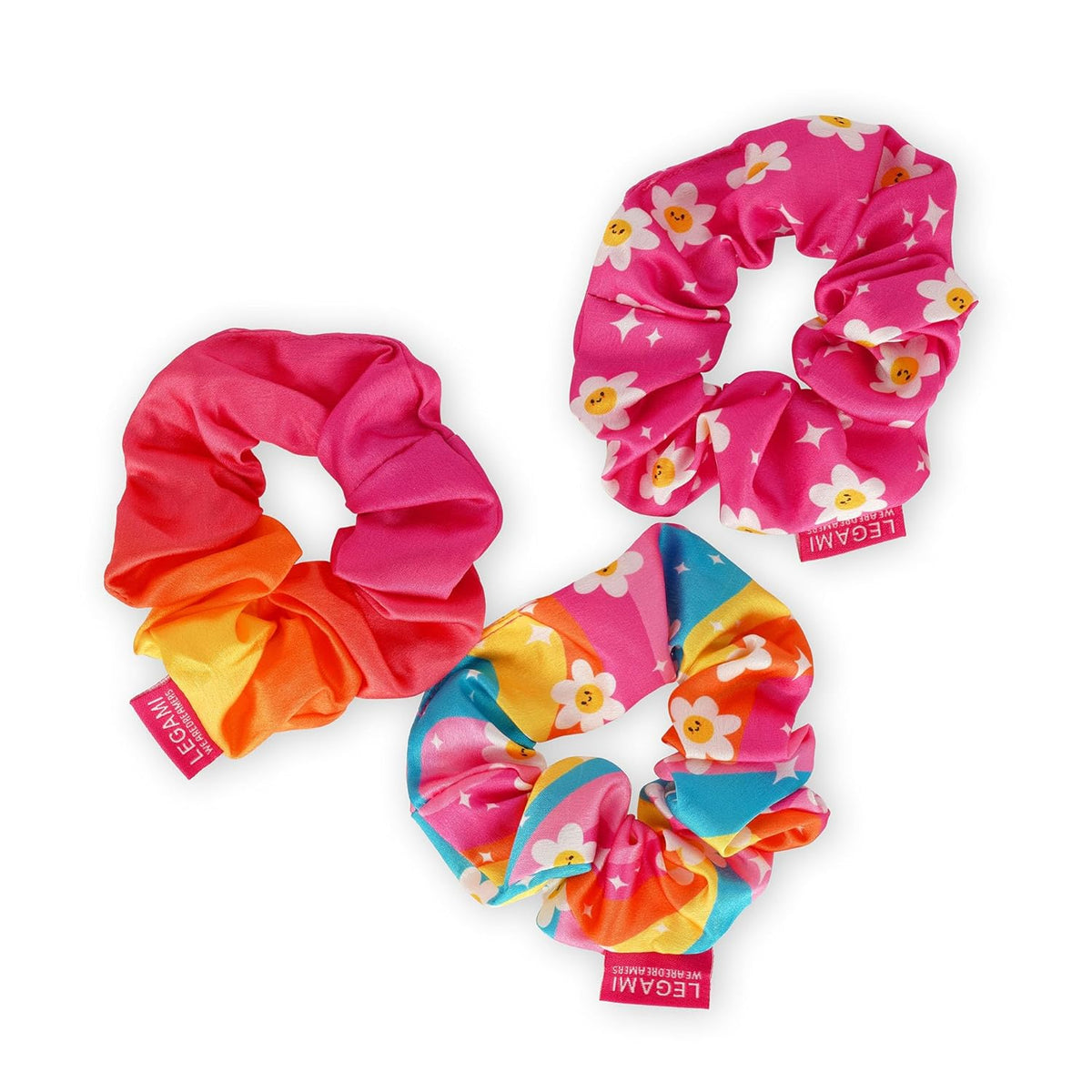 LEGAMI Hair We Are! Scrunchies 3er-Set – Daisy