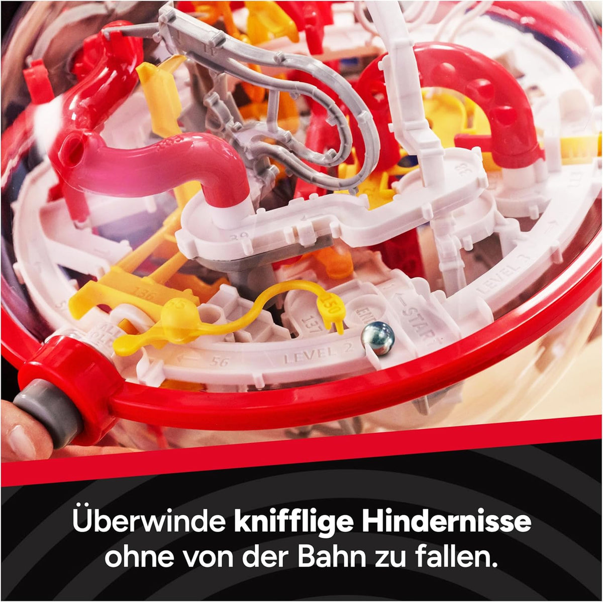 Perplexus Portal – 3D-Kugellabyrinth 150 Hindernisse