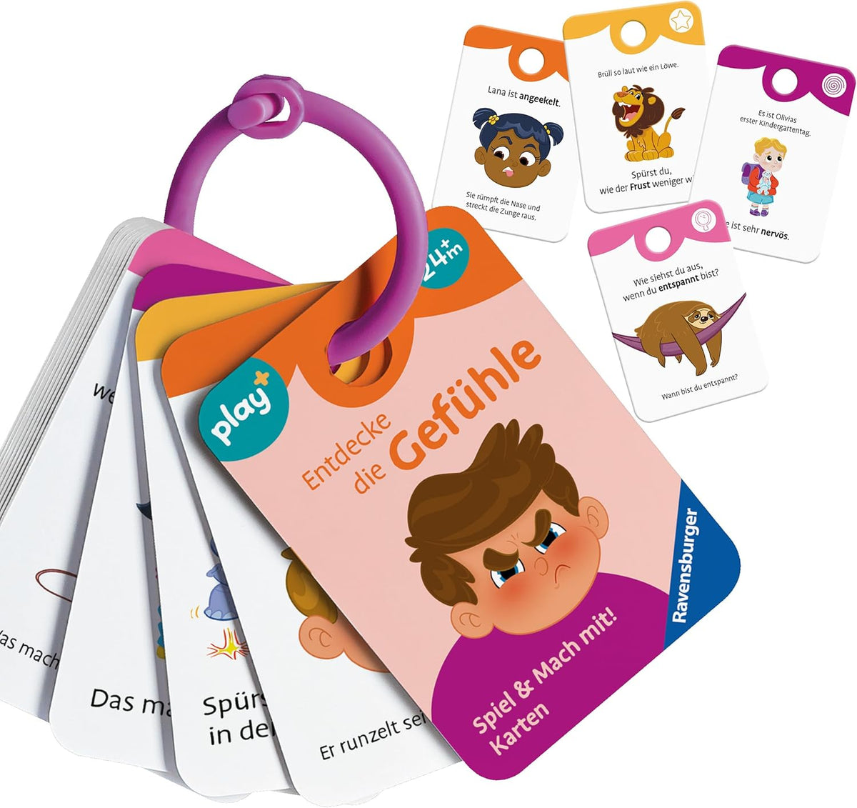 Mach mit! Karten: Gefühle - Spielerisch Emotionen entdecken für Kinder
