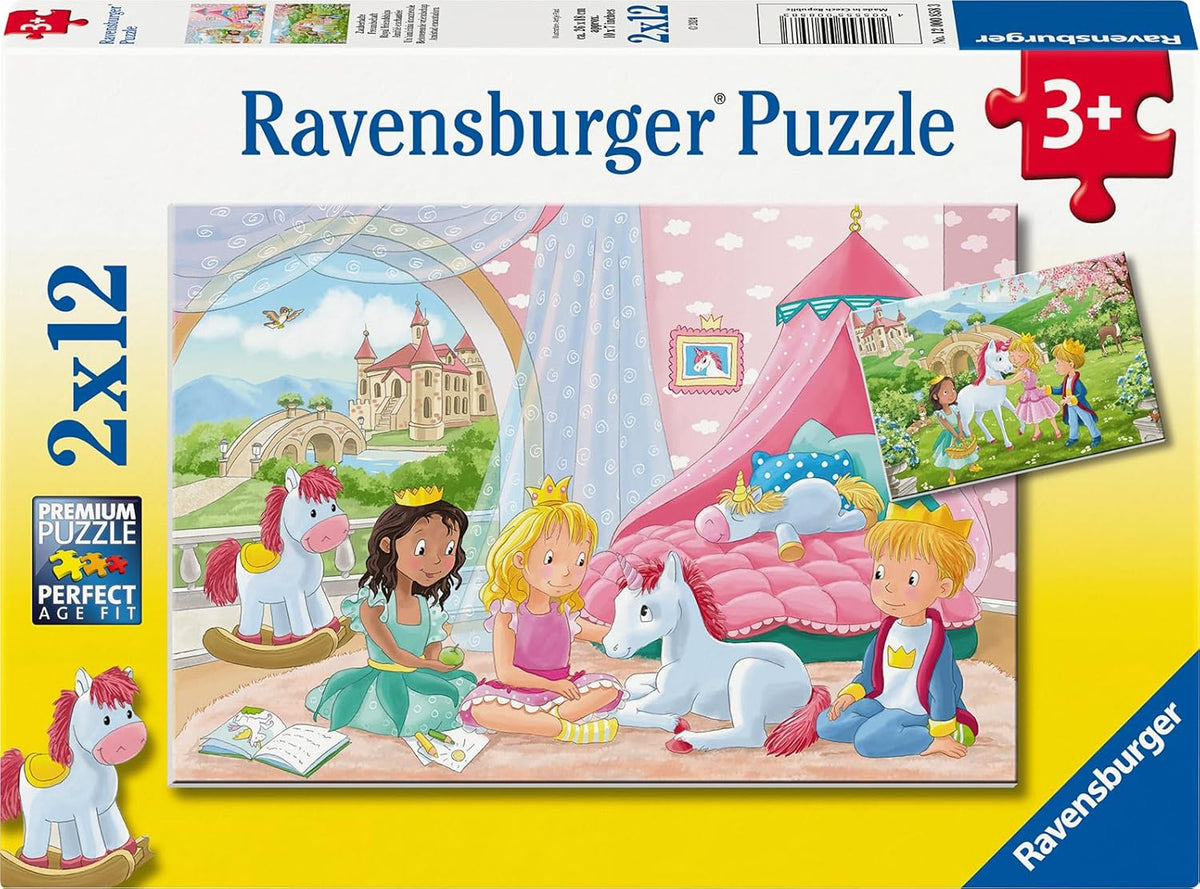 Ravensburger Zauberhafte Freundschaft - 2 Kinderpuzzles je 12 Teile