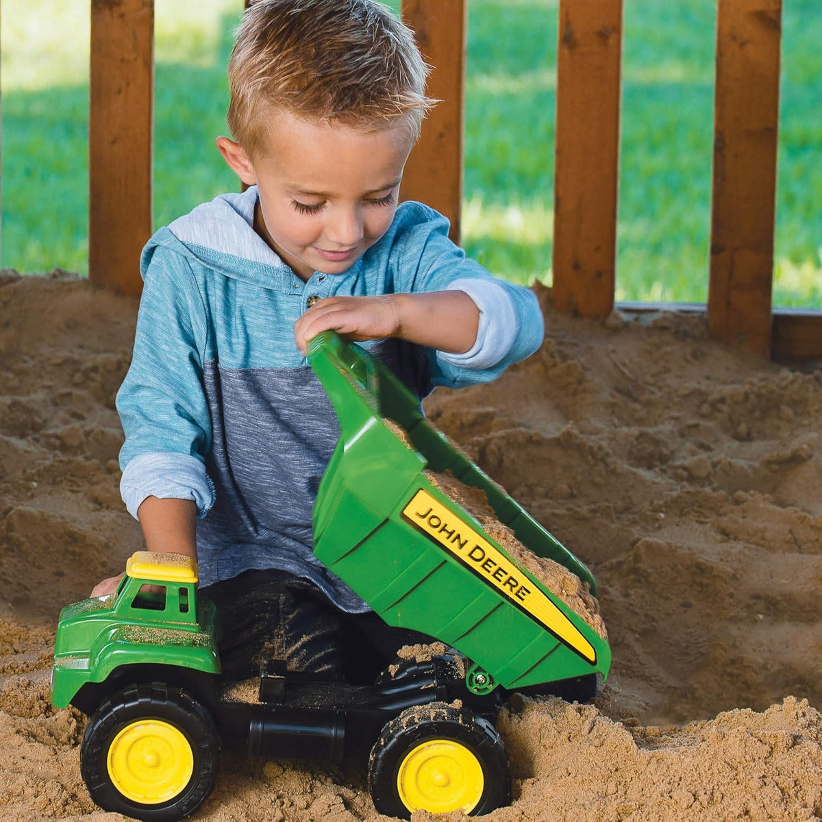 John Deere Kipplaster Sandkasten-Spielzeug