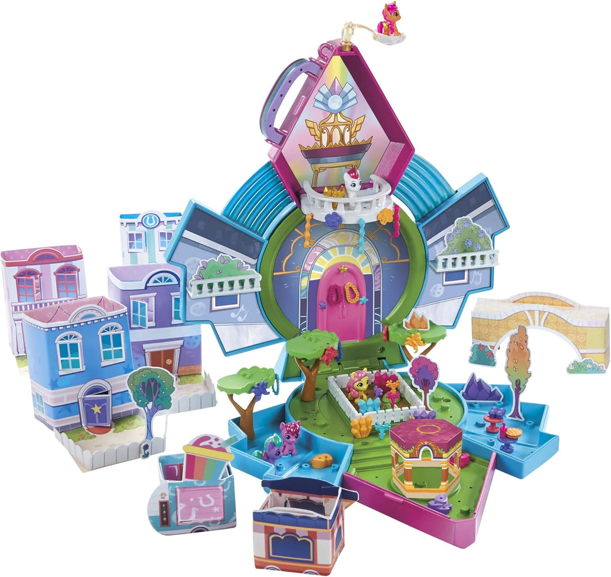 My Little Pony Mini-Kristallspielhaus mit 5 Sammelfiguren