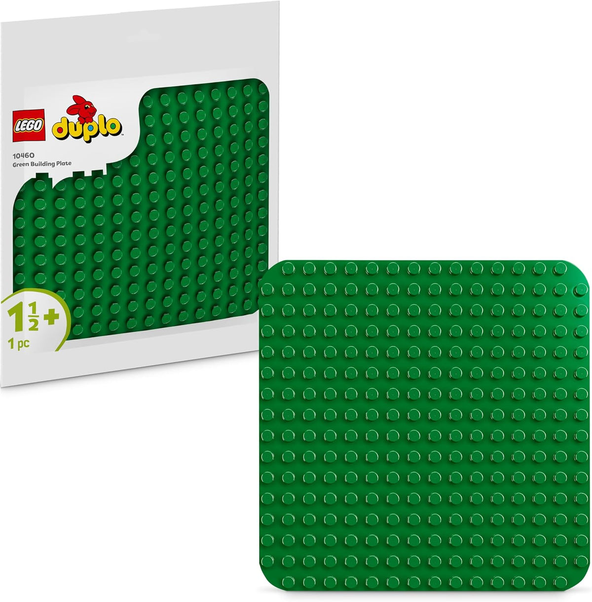 LEGO DUPLO Bauplatte Grün 16x16 - Kreative Grundlage für kleine Baumeister ab 18 Monaten