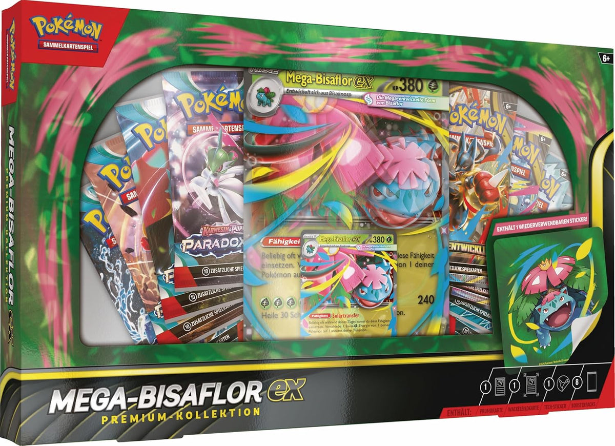 Pokémon Mega-Bisaflor-ex Premium-Kollektion November