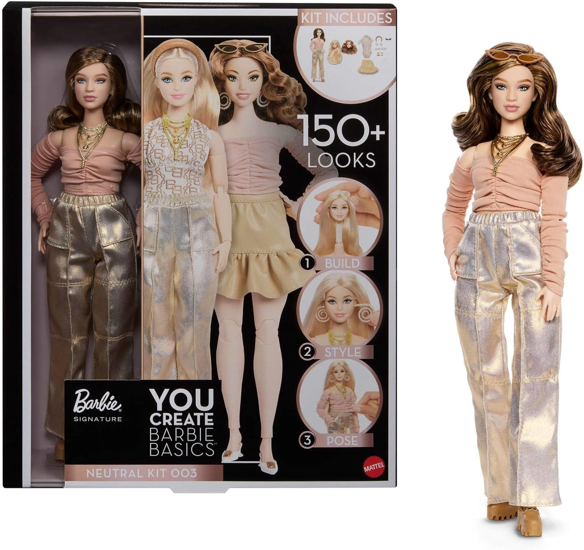 Barbie Basics You Create Neutral Kit 003 – Modepuppe JJX37