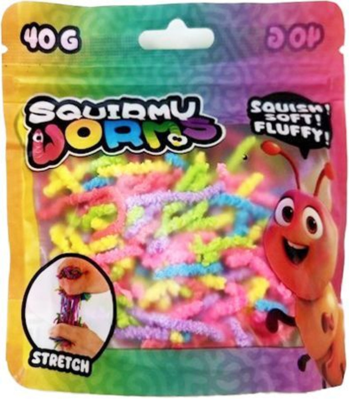 Squirmy Worms 40g - Magische Würmer für Kinder ab 3 Jahren