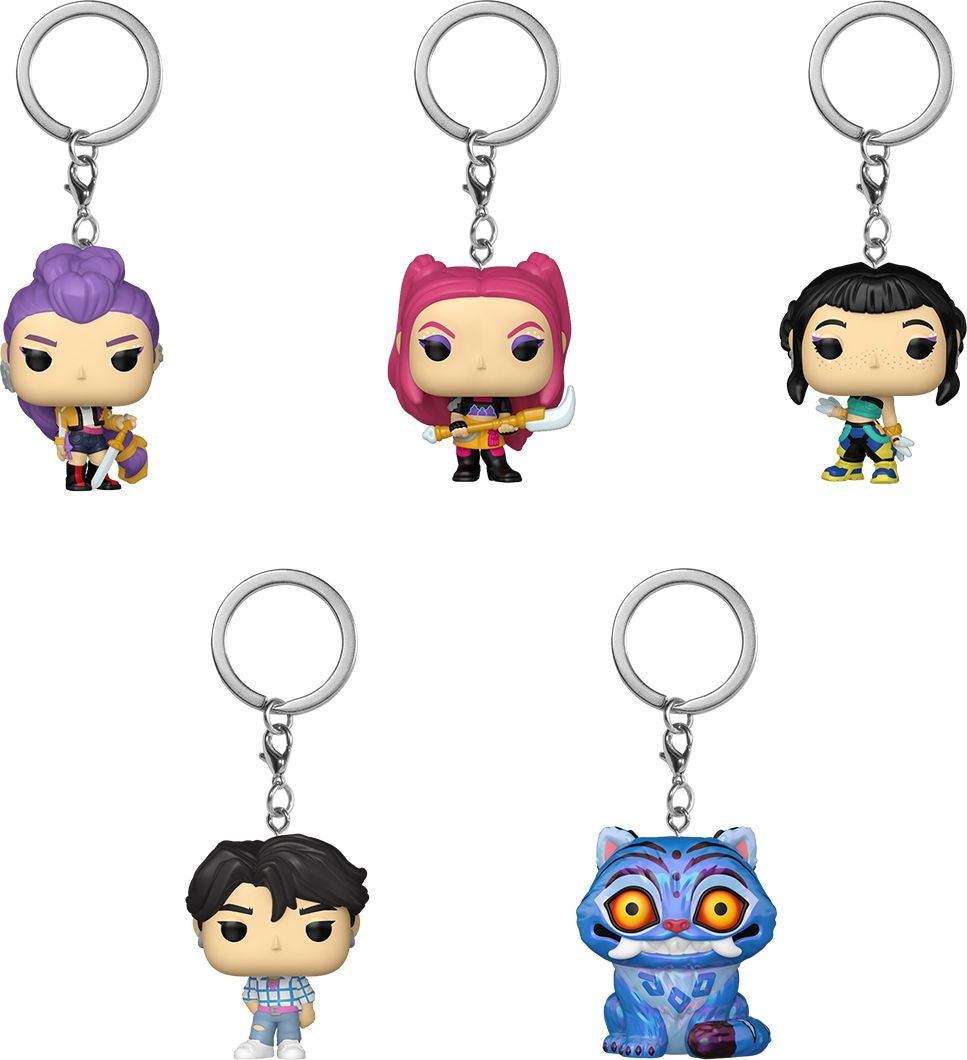 FUNKO KPop Demon Hunters Anhänger, 1 Stück, zufälliges Design