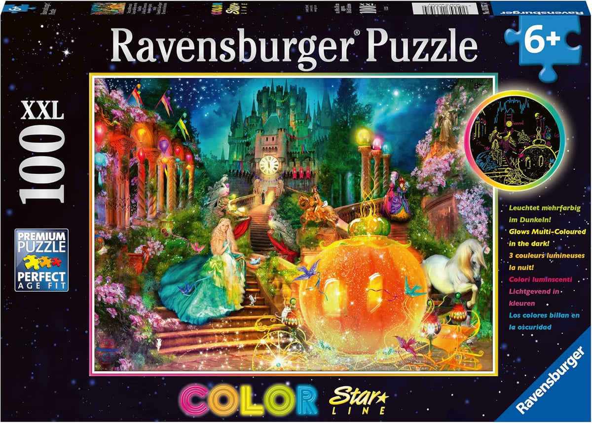 Ravensburger Puzzle Tanz um Mitternacht Color Star Line XXL - 100 Teile
