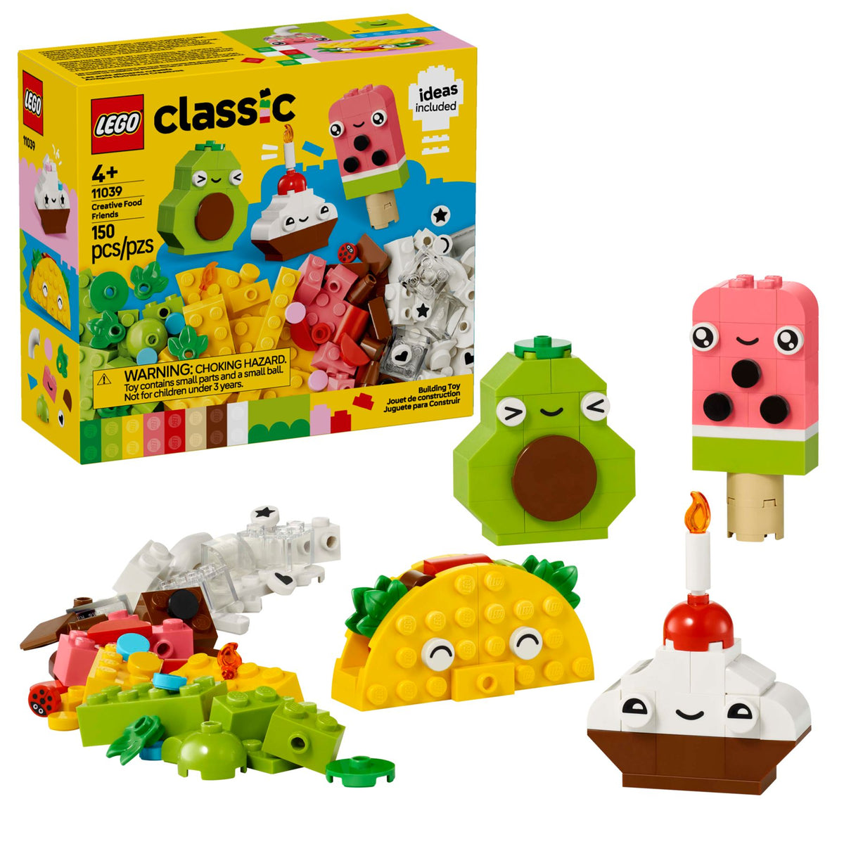 LEGO Classic Kreative essbare Freunde (42150) - 150 Teile