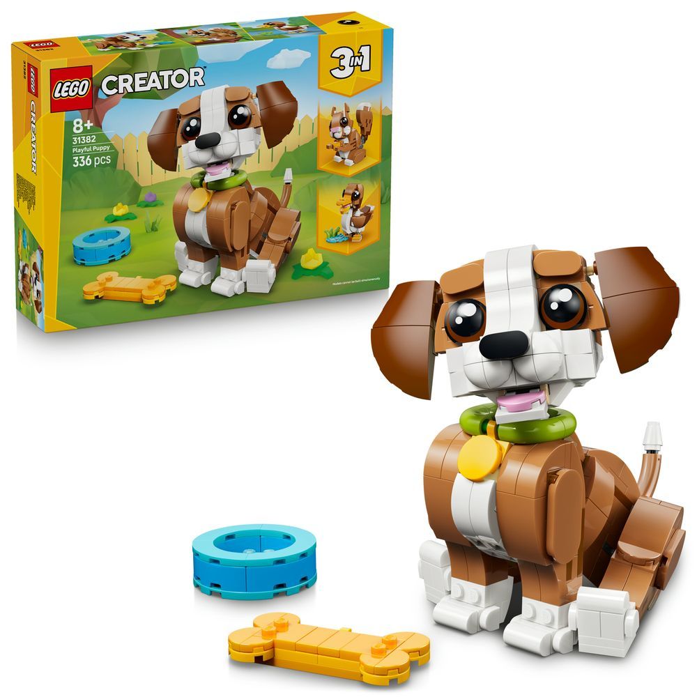 LEGO® Creator 31382 Niedliche Tiere: Welpe - 336 Teile
