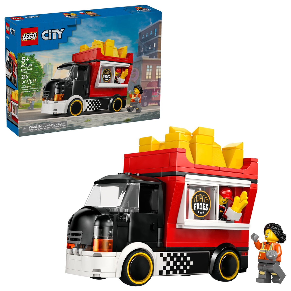 LEGO City Pommestruck 60404 - Fahrzeug Spielset ab 5 Jahren