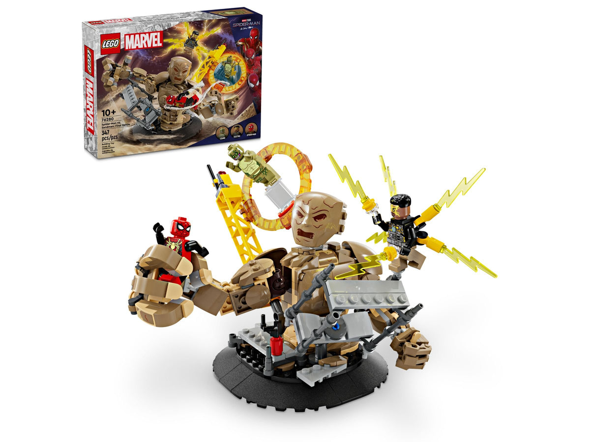 LEGO® 76280 Spider-Man vs. Sandman Showdown (347 Teile)