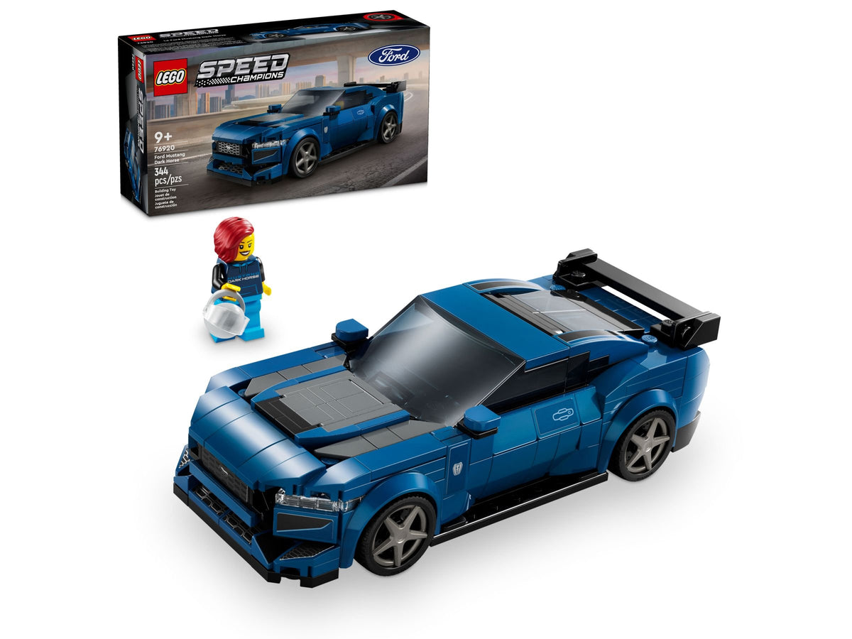 LEGO® Speed Champions 76920 Ford Mustang Dark Horse Sportwagen - 344 Teile