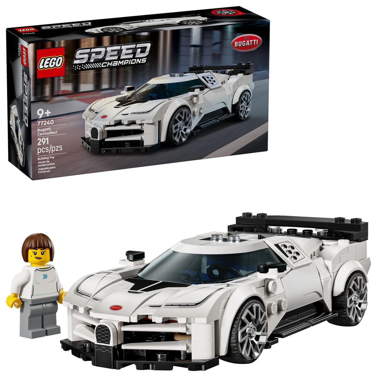 LEGO Technic Bugatti Centodieci 77240 Supersportwagen Modell - 3599 Teile